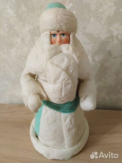 Редкий, ватный Дед Мороз (СССР)