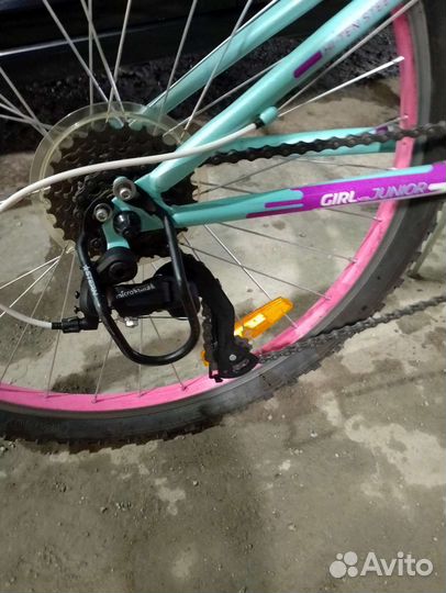 Велосипед подростковый leeloo 24 дюйма