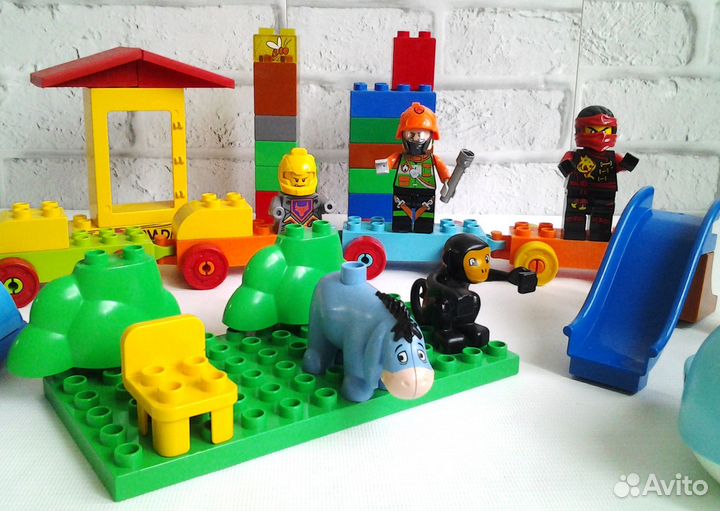 Lego duplo детали, фигурки пакетом