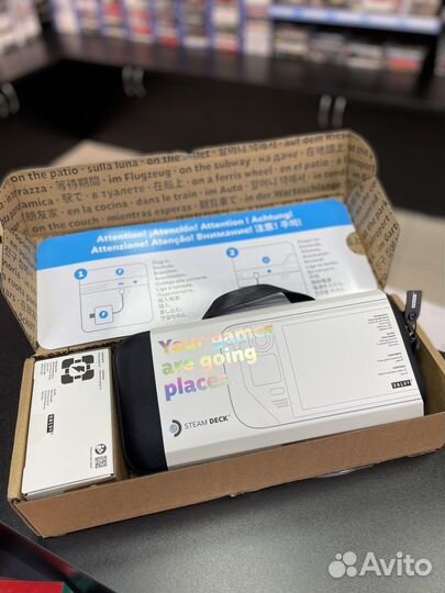 Игровая приставка Valve Steam Deck 256 gb