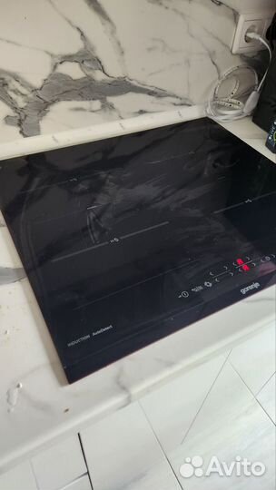 Индукционная панель 4 конфорки gorenje it645bcsc