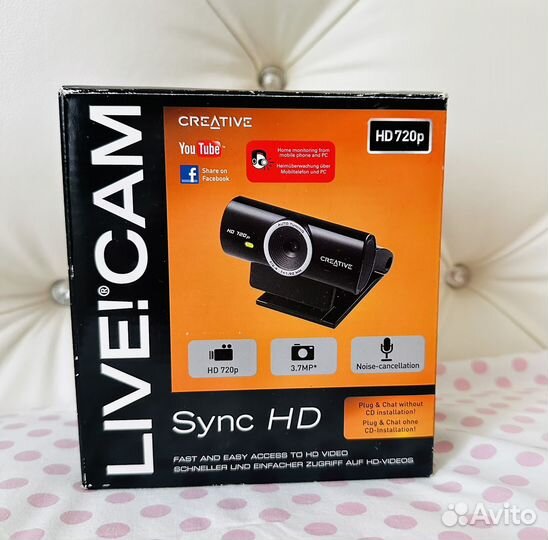 Веб камера live cam sync HD