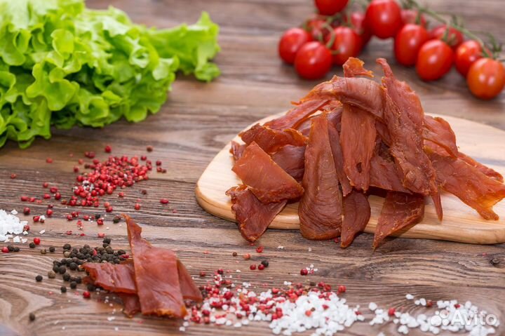 Утка ломтики вяленые 0.5 кг