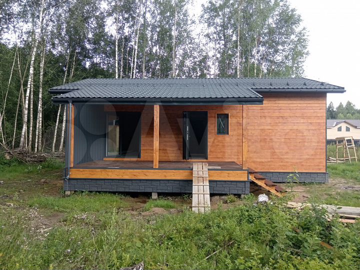 Дом 97,2 м² на участке 15,1 сот.