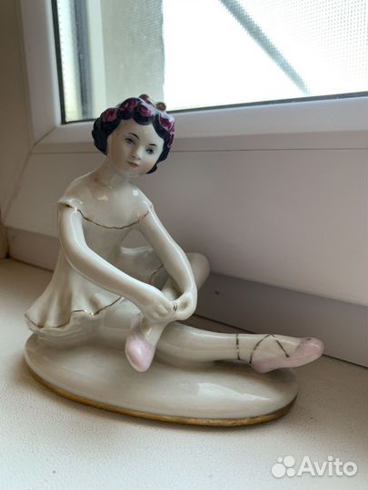 Статуэтки СССР Балерина и Девушка