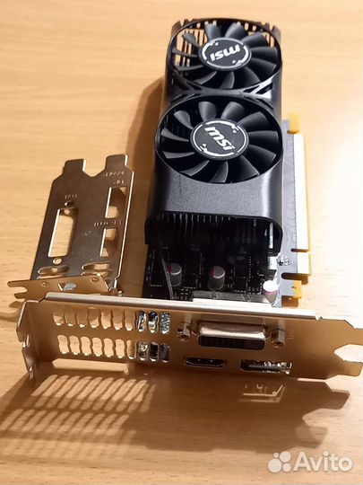 Видеокарта MSI GeForce GTX 1050 Ti 4GT LP