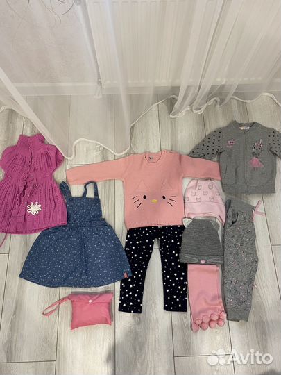 Вещи пакетом на девочку