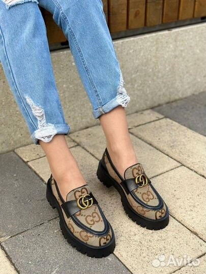 Лоферы женские Gucci