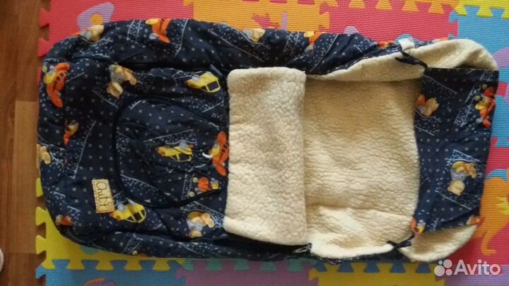 Конверт д/младенца на овчине