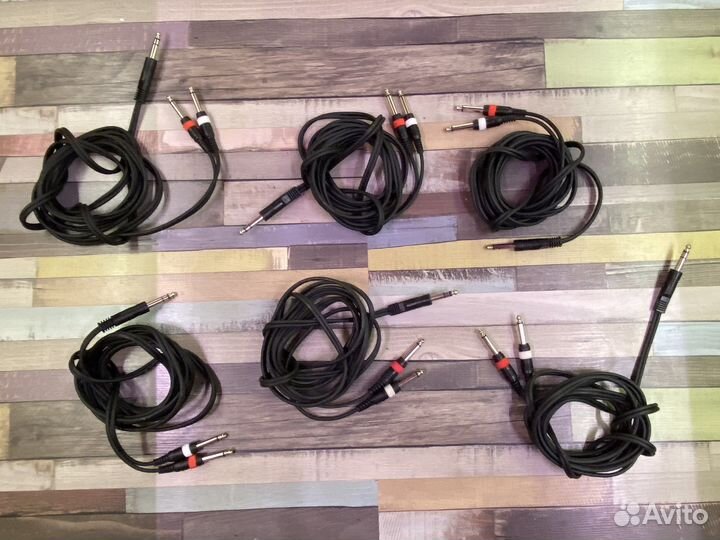 Y-кабель. TRS-2TS стерео на два моно