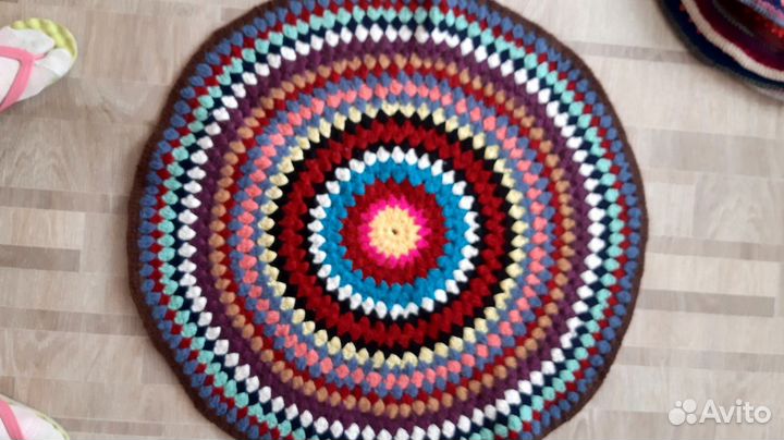 Вязанные коврики