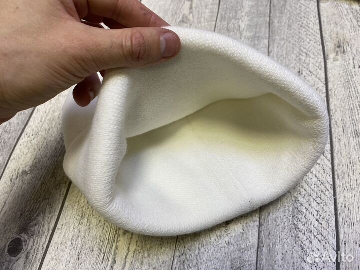 Шапка Bad Boy Logo 3D белая