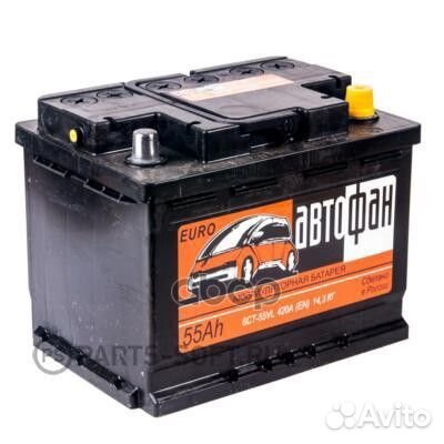 Акб 6ст-55 55Ah 420A - обратная 242x175x190