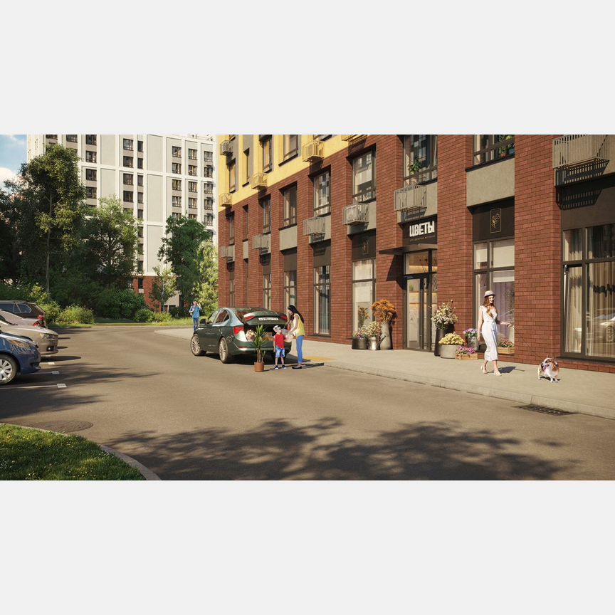 1-к. квартира, 39,5 м², 2/24 эт.