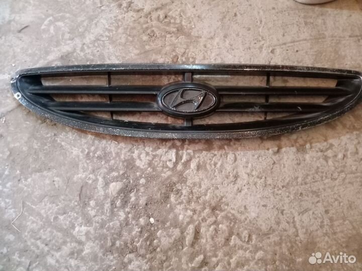 Решетка на хундай акцент