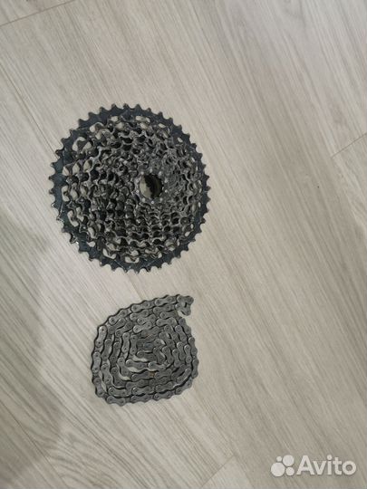 Кассета Sram X1 XG-1175 11sp и цепь Shimano Hg-701