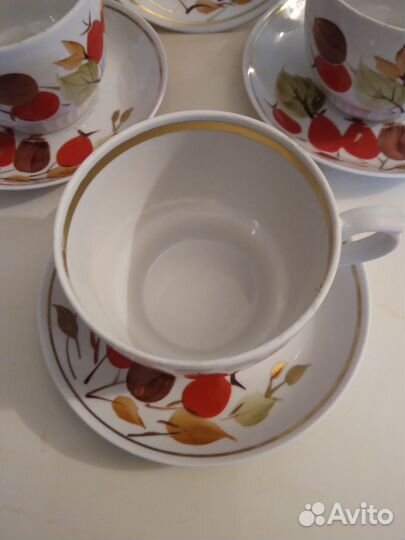 Чайные пары фарфор Кисловодский
