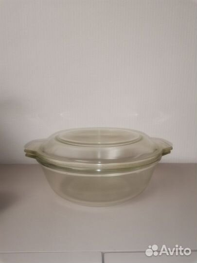 Формы для запекания, утятница круглая с крышкой