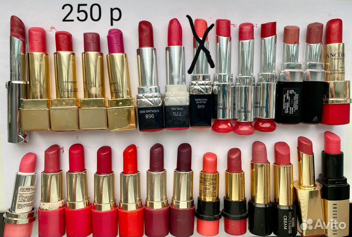 Помада тестер б/у люкс
