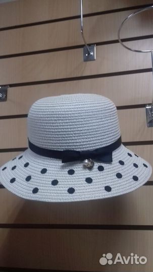 Новая модная летняя шляпа Шанель соломка