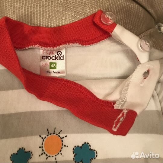 Комплект футболка и штанишки Crockid, разм. 74