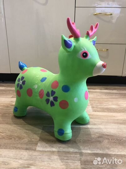 Ослик прыгун музыкальный