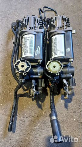 Компрессор пневмоподвески ауди Q7, туарег