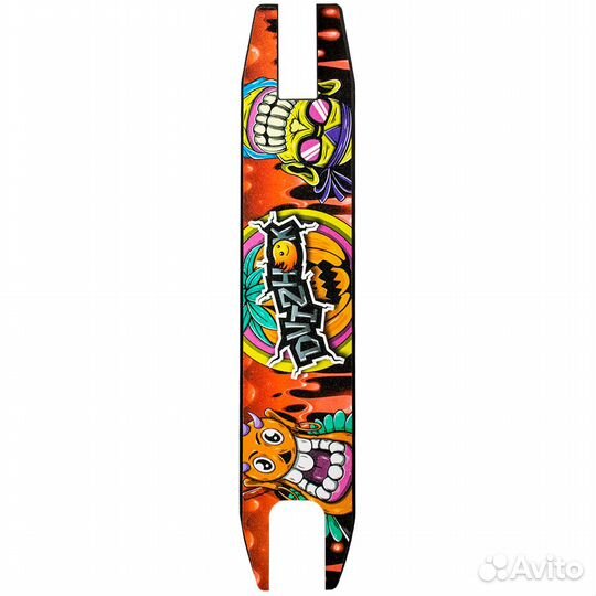 Самокат трюковой Dvizhok GT-300B красный