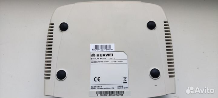 Adsl-модем-роутер Huawei HG510