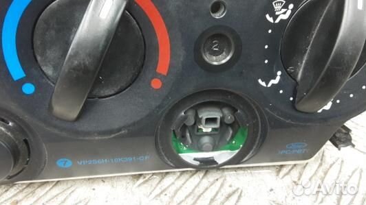 Блок управления печки и климат-контроля ford fiest