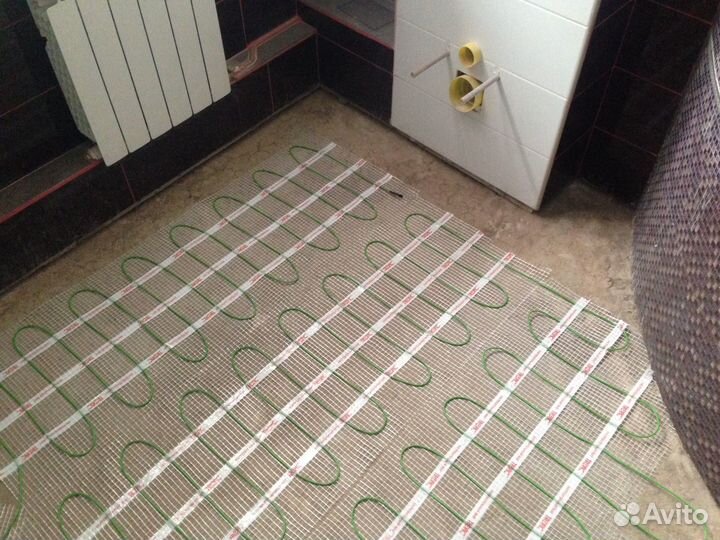 Монтаж теплого пола с гарантией