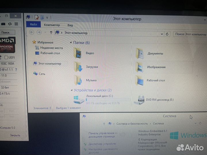 HP pavilion 7 на i7