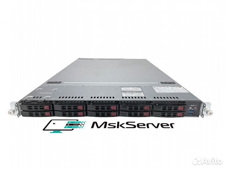 Сервер Supermicro 1029U-TR25M 2x Gold 6230R 32Gb