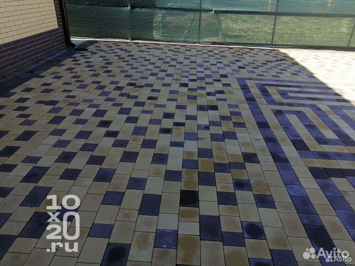 Тротуарная плитка, газонная решетка, бордюры