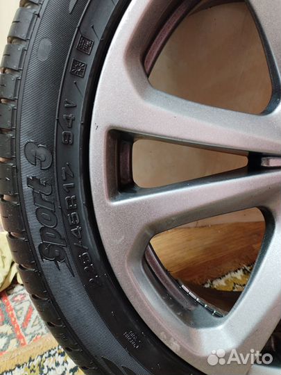 Комплект летних колес r17