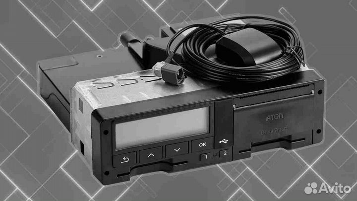 Цифровой тахограф Atol.С подключением и гарантией