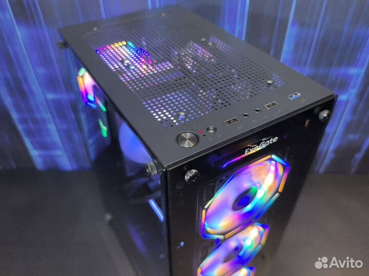 Компьютер для геймеров i5-12400F+Radeon 7600