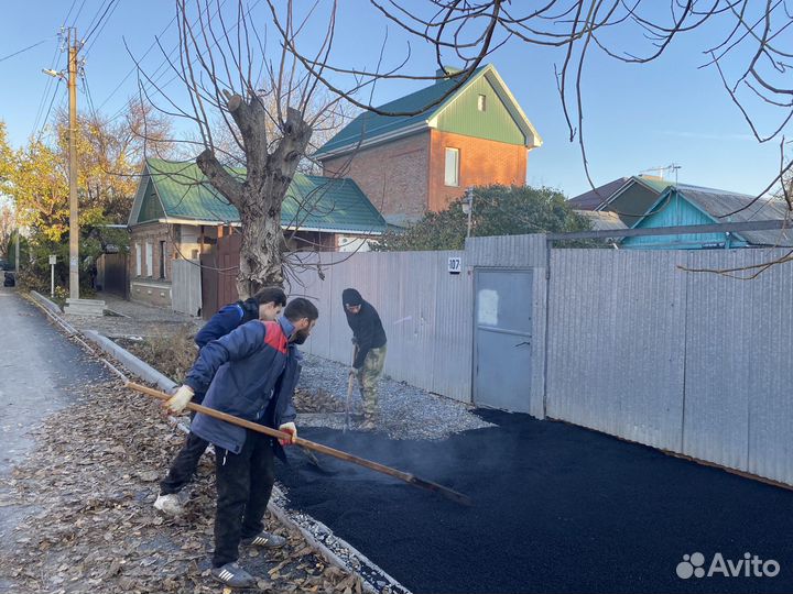 Асфальтирование и благоустройство