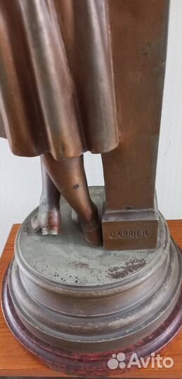 Статуя-скульптура Моцарт 19 век шпиатр