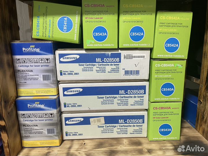 Катриджи для принтера
