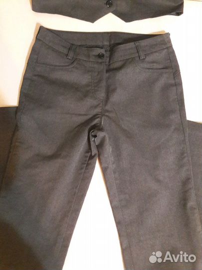 Школьный комплект штаны и жилет