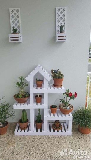 Кашпо и вазоны из дерева