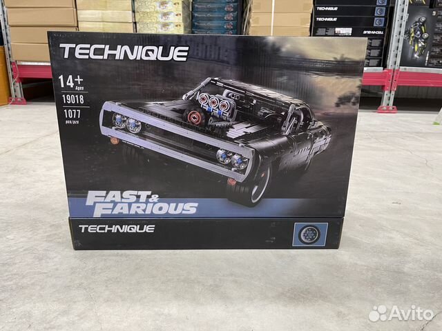 Конструктор Fast The Furious Форсаж 1077pcs