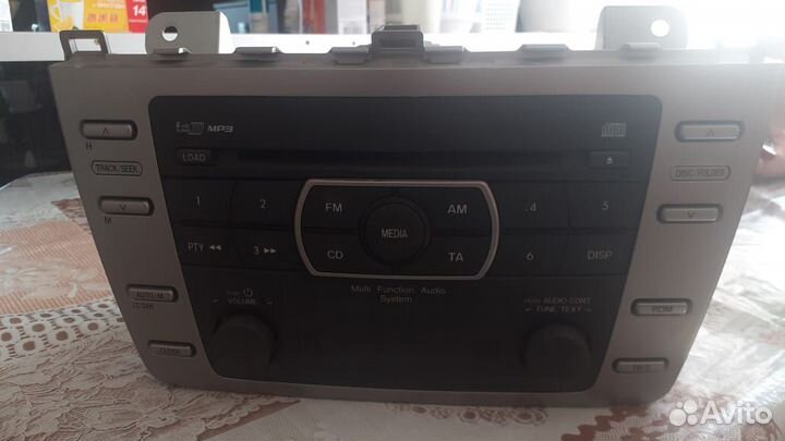 Штатная магнитола от Мазды 6