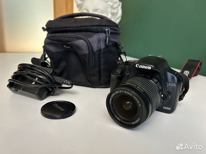 Зеркальный фотоаппарат Canon 500D + комплект