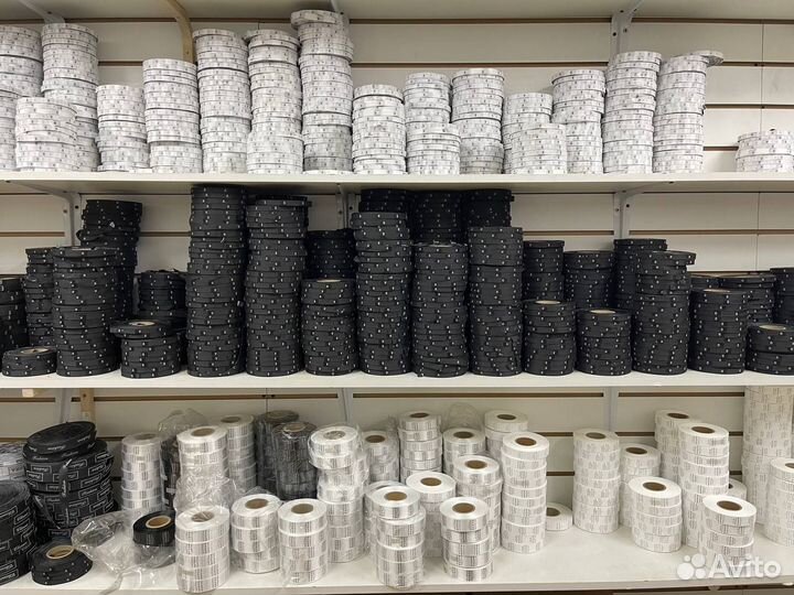 Печать бирок для одежды/ навесные картонные бирки