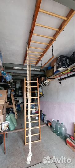 Детская шведская стенка деревянная