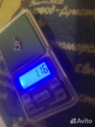 Подвеска золотая 585