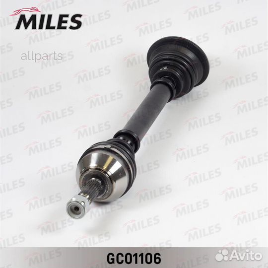 Miles GC01106 Привод в сборе renault clio II/kango