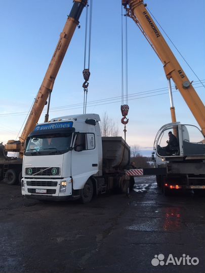 Аренда и услуги автокрана, 25 т, 31 м, с гуськом 7 м